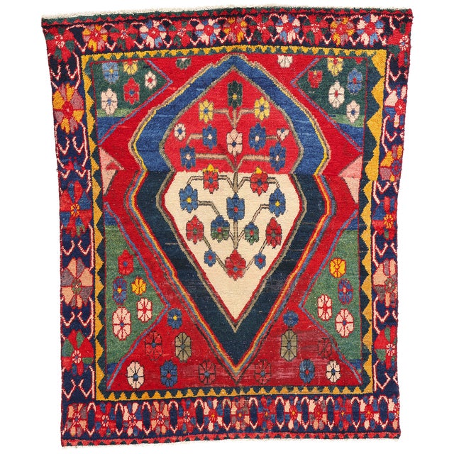 Vintage Persian Lori Rug - 05'03 X 06'05 For Sale - Image 10 of 10