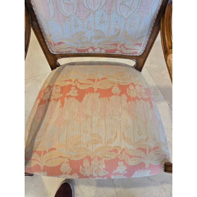 Art Nouveau Late 19th Century French Art Nouveau Fauteuils Manner of Majorelle - A Pair For Sale - Image 3 of 12