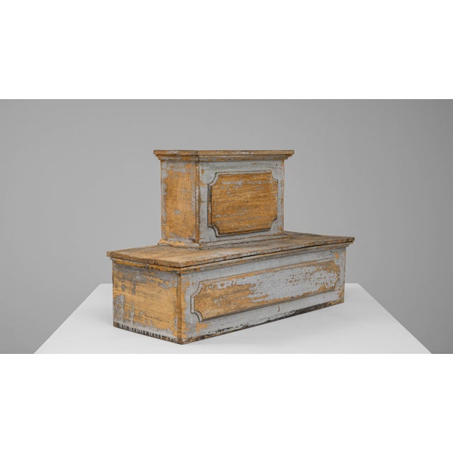 19th Century French Wood Patinated Pedestal For Sale - Image 18 of 18