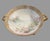 Antique Nippon Hand Painted Porcelain Compote Roses Landscape Gilt Footed Stand For Sale - Image 10 of 12