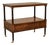 Beacon Hill Collection Inlaid Mahogany Tiered Side Table, Circa 1960's For Sale