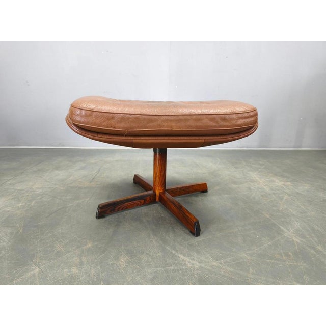 Set of MS68 Lounge Chair and Ottoman by Madsen & Schubell, 1960s For Sale - Image 12 of 18