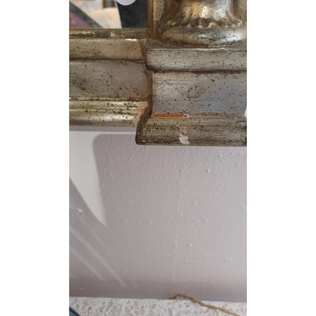 Vintage 19th Century Federal Style Giltwood Mirror For Sale - Image 4 of 5