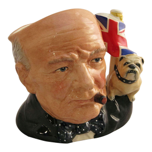 Winston Churchill Character Jug by Royal Doulton