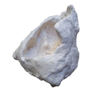 Vintage Plaster Abstract Natural Color Palette Sculpture / Giacometti For Sale