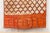 Textile Fine Saffron Bagh Phulkari Silk Throw For Sale - Image 7 of 10