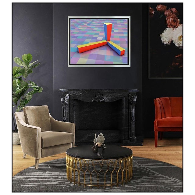 Message us to inquire about custom framing options! (Included for free with every purchase) Thea artwork here, "Tripod...