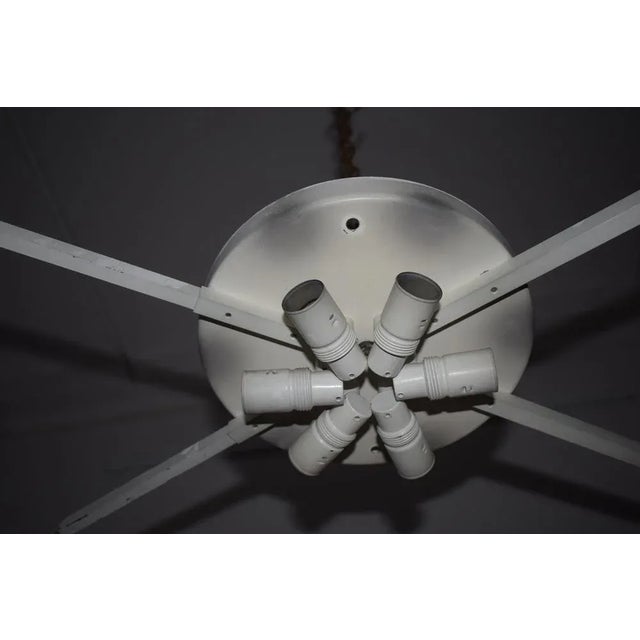 Large Ceiling Lamp by Josef Hoffmann for J. T. Kalmar, 1960s For Sale - Image 3 of 7