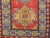 Vintage Handwoven Caucasian Kazak Rug, Geometric Pattern, Red & Ivory, 4' x 7' For Sale - Image 16 of 18