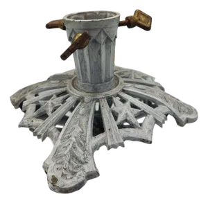 Art Nouveau Cast Iron Christmas Tree Stand, 1890s