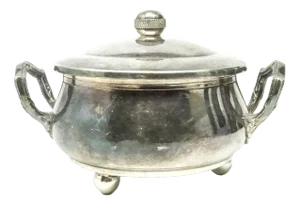 Art Deco Sugar Bowl from Orefors, Belgium, 1950s