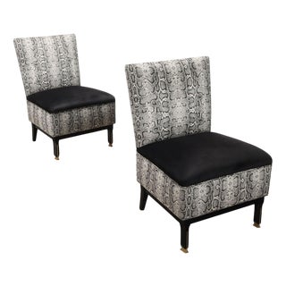 Set of Jungle Collection Multicolor Chairs For Sale