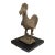 Vintage African Ashanti/Akan Bronze Sculpture of a Bird/ Rooster I Coast 6.25" H W/Stand For Sale