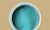 Glass Mid-Century Modern Robin's Egg Blue Cased Glass Ginger Jar Table Lamp For Sale - Image 7 of 7