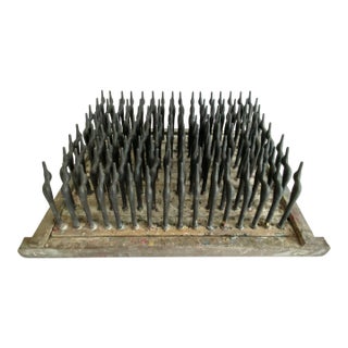 Vintage Industrial Black Bird Balloon Mold Wall Sculpture For Sale