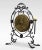 Art Nouveau Cast Iron Dinner Gong For Sale - Image 4 of 8