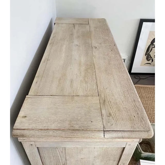 Tan Antique 19th Century Louis Philipe Bleached Chest For Sale - Image 8 of 10