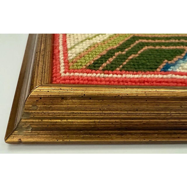 1990s Flying Horse Needlepoint For Sale - Image 4 of 5