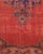 1970s 1970s Vintage Turkish Oushak Handmade Wool Cotton Red Area Rug For Sale - Image 5 of 10