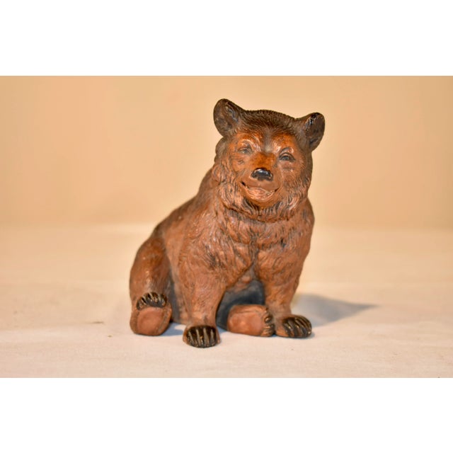 Ceramic 19th Century Austrian Terracotta Bear For Sale - Image 7 of 7