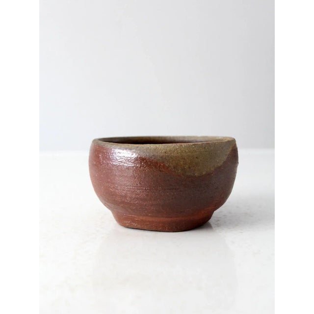 Contemporary Vintage Studio Pottery Bowl For Sale - Image 3 of 8