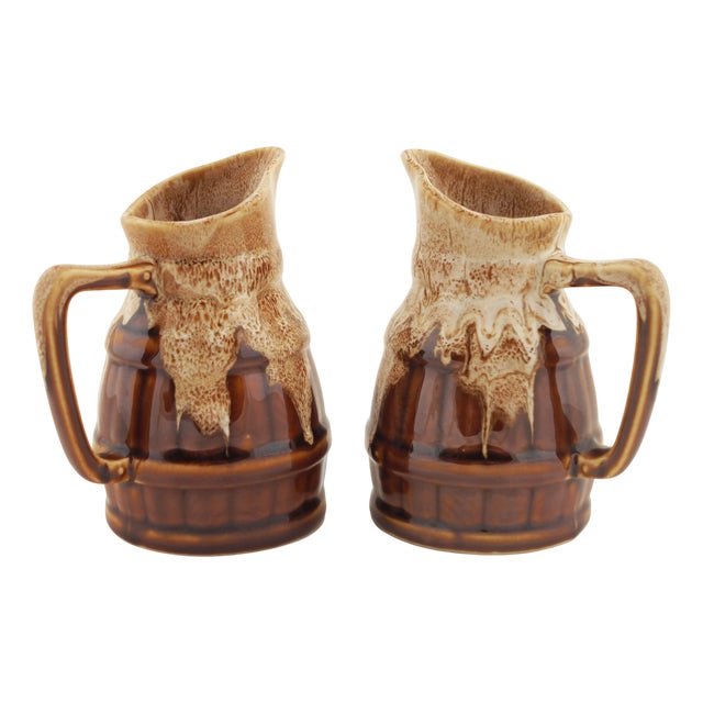 Danish Ceramic Creamers, 1970s, Set of 2 For Sale