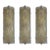 Vintage Italian Murano Glass Sconces - Set of Three For Sale