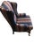 Wood Traditional Wingback Chairs - Set of 2 For Sale - Image 7 of 10