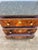 Black French 19th Century Empire Burl Walnut Marble Top Chest of Drawers For Sale - Image 8 of 12
