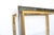 Hollywood Regency 1920s Pair of Italian Modern Brass and Chrome Etageres For Sale - Image 3 of 18