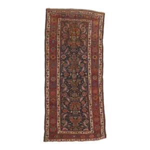 1880s Antique Persian Kurdish Rug, 04'05 X 10'00