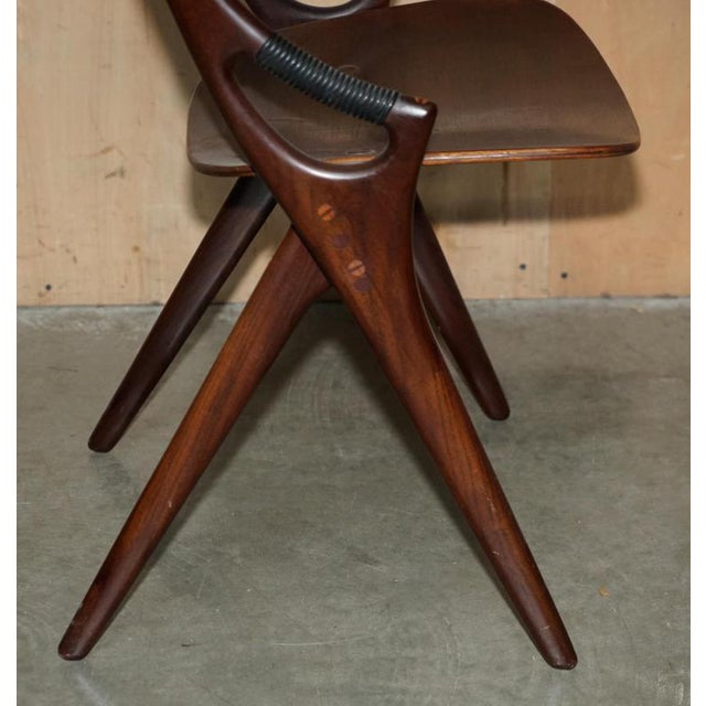 Model 71 Dining Chairs by Arne Hovmand Olsen for Mogens Kold, 1959, Set of 6 For Sale - Image 15 of 18