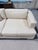 Wood Hickory Chair Neutral Upholstered Track Arm Sofa For Sale - Image 7 of 10
