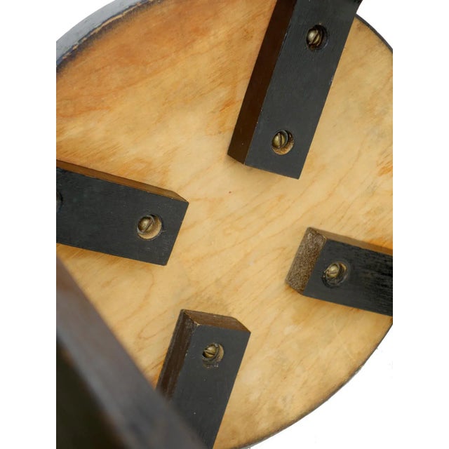 Alvar Aalto Finnish E60 Stool by Alvar Aalto for Finmar, 1930s For Sale - Image 4 of 5