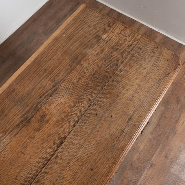 Late 18th Century Late 18th Century French Oak Chest of Three Drawers For Sale - Image 5 of 18