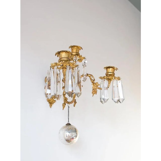 French Wall Candleholders, Set of 2 For Sale - Image 4 of 13