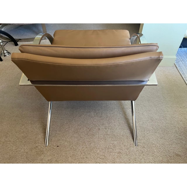 Contemporary 1970s Paul Tuttle "Arco" Chairs - Set of 2 For Sale - Image 3 of 9