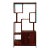 Chinese Light Brown Stain Treasure Display Curio Cabinet Room Divider Cs7285 For Sale