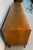 Unique Mid-Century Burl and Walnut Diamond Motif Credenza For Sale - Image 9 of 16