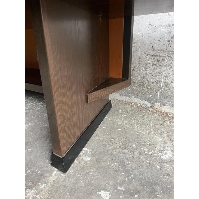 Brown Vintage Cabinet by Francesco Binfare for Cassina, 1980 For Sale - Image 8 of 10