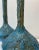 Mid 20th Century Mid 20th Century Blue & Gold Lava Glaze Table Lamps C.1950 For Sale - Image 5 of 10