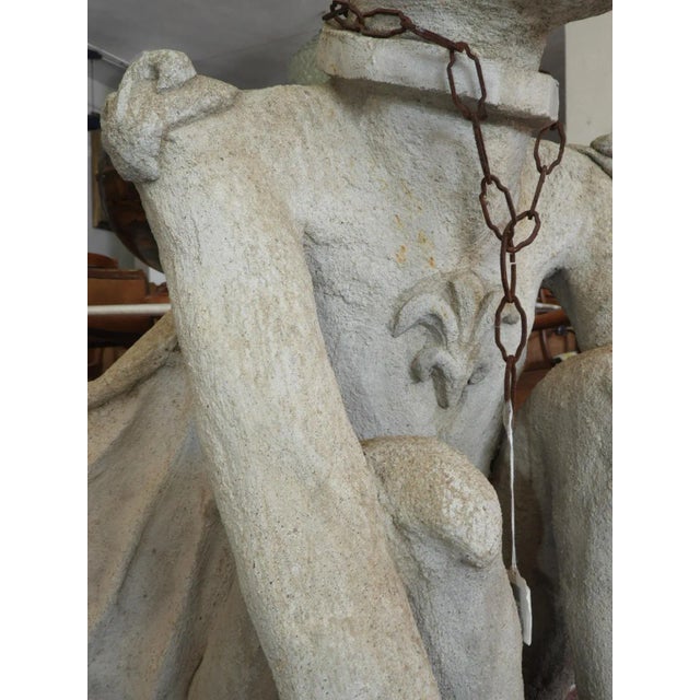 Jackie Kaplan Person, Gargoyle, Stone For Sale - Image 10 of 13