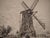Modern Johan-Barthold Jongkind, Batavia, Mills in Holland, Original Signed Engraving For Sale - Image 3 of 6