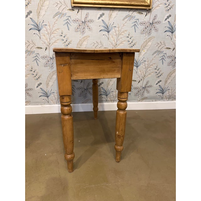 Late 19th Century 19th Century English Pine Table For Sale - Image 5 of 9