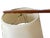 Restoration Hardware Large Ivory Sand Champagne Silk Drum Empire Lampshade – 16" Diameter For Sale - Image 9 of 10