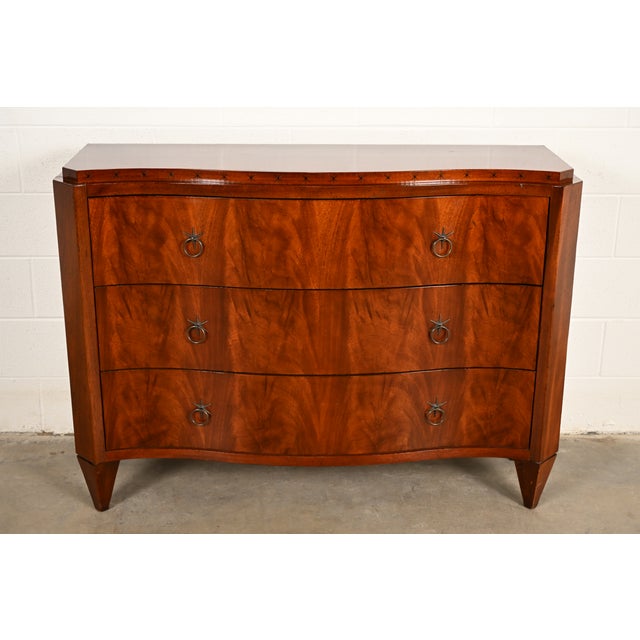 An exceptional French Regency Louis XVI style dresser or chest of drawers By Baker Furniture, "Milling Road" Collection...