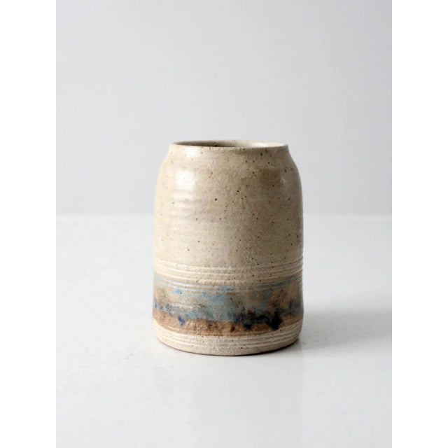 Vintage Studio Pottery Vase For Sale - Image 4 of 10