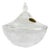 Vintage Florence Satine Crystal Candy Dish from Cristal d'Arques Bonbonnière, 1970s For Sale
