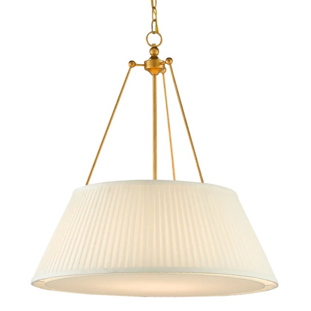 Transitional Currey & Company Lytham Pendant For Sale - Image 3 of 6