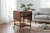 This elegant Danish modern bar cart showcases the perfect blend of functionality and timeless Scandinavian-inspired...